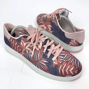 NWOT Cole Haan GrandPro Tennis Sneaker Tropical Print Petal Women's Size 11B